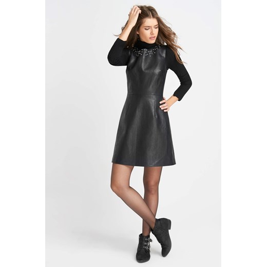 Sukienka z eko-skóry Orsay 44 orsay.com