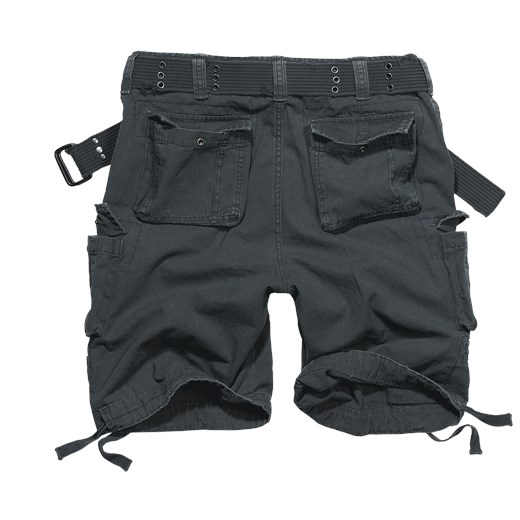 Brandit - Savage Vintage Shorts - Krótkie spodenki - ciemnoszary (Anthracite)