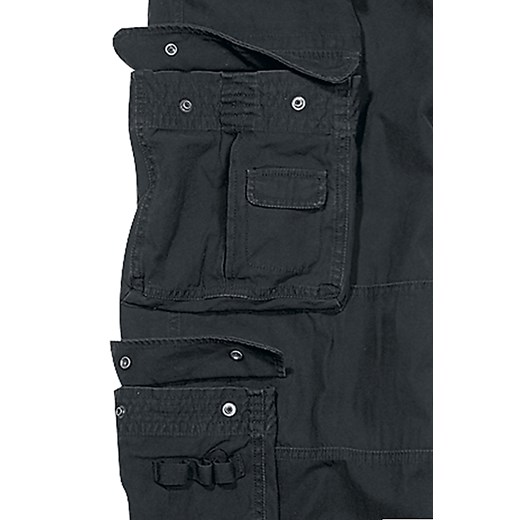Brandit - Pure Vintage Trousers - Bojówki - czarny
