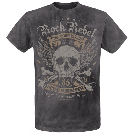 Rock Rebel by EMP - Rebel Soul - T-Shirt - ciemnoszary