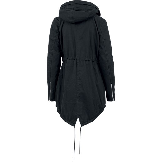 Urban Classics - Ladies Sherpa Lined Cotton Parka - Kurtka zimowa - czarny