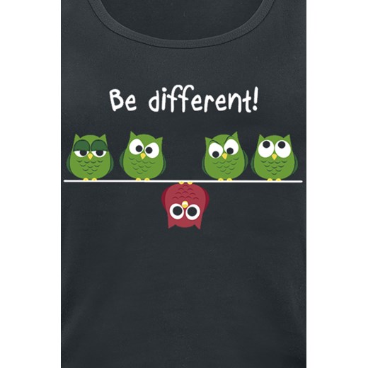 Be Different! Top - czarny