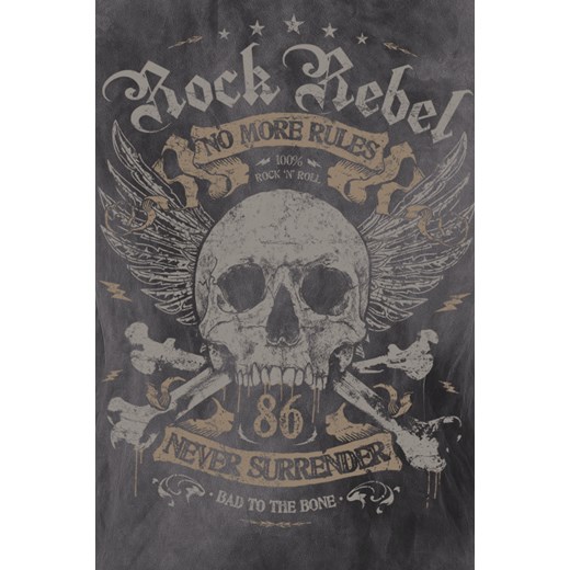 Rock Rebel by EMP - Rebel Soul - T-Shirt - ciemnoszary