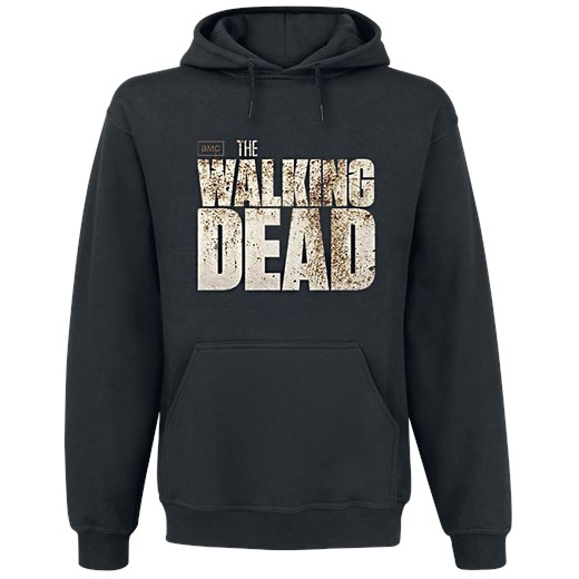 The Walking Dead - Walkers Fence - Bluza z kapturem - czarny