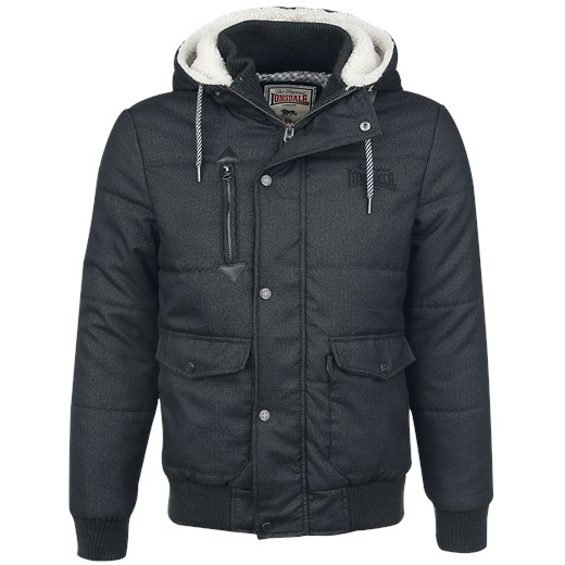 Lonsdale London Tickhill Kurtka ciemnoszary (Anthracite)