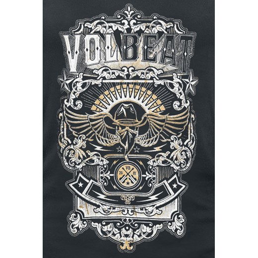 Volbeat - Old Letters - Top - czarny