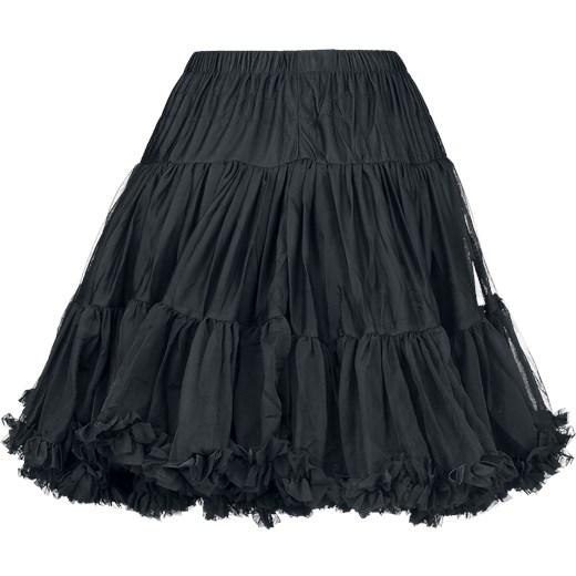 Banned Alternative - Walkabout Petticoat - Spódnica Medium - czarny