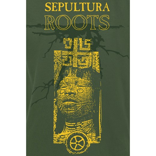 Sepultura - Roots 30 Years - T-Shirt - ciemnozielony