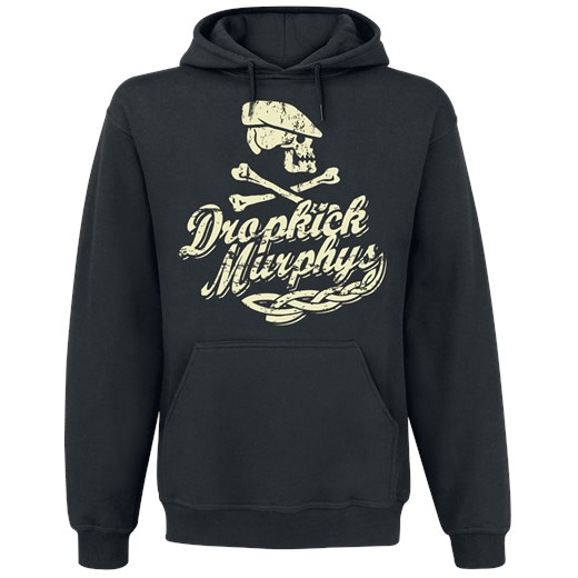 Dropkick Murphys - Scully Skull Ship - Bluza z kapturem - czarny