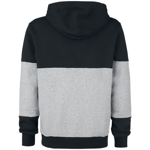 Converse Core Colorblock Full-Zip Hoodie Bluza z kapturem rozpinana czarny/szary