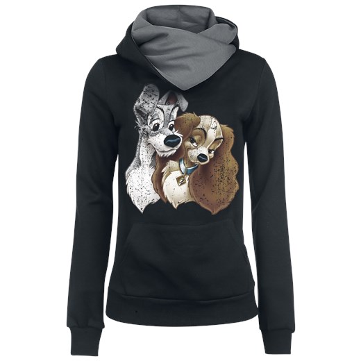 Zakochany Kundel Together Bluza z kapturem damska czarny