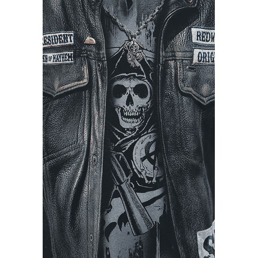 Sons Of Anarchy - Jax Teller - Tanktop - czarny