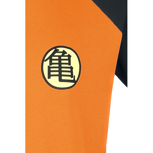 Dragon Ball - Z - Kame Symbol - T-Shirt - pomarańczowy/czarny