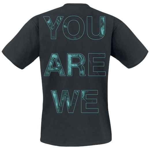 While She Sleeps - You Are We Emblem - T-Shirt - czarny