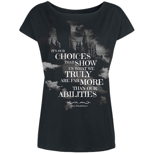 Harry Potter - Choices - T-Shirt - czarny