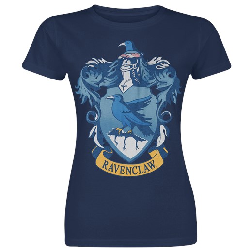 Harry Potter - Ravenclaw Crest - T-Shirt - Kobiety - ciemnoniebieski