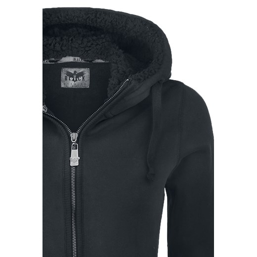Black Premium by EMP - Teddy Hooded Jacket - Kurtka przejściowa - czarny