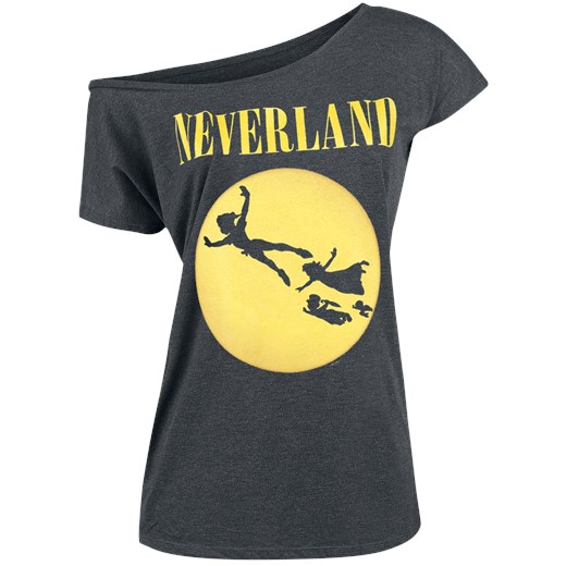 Piotruś Pan - Neverland - T-Shirt - odcienie ciemnoszarego