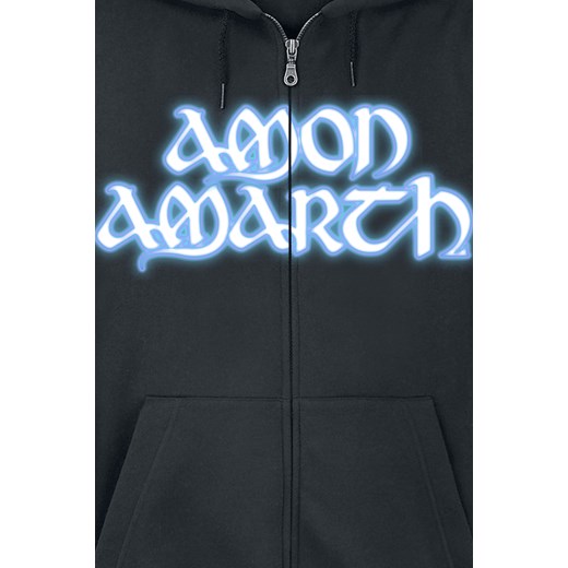 Amon Amarth - Jomsviking - Bluza z kapturem rozpinana - czarny
