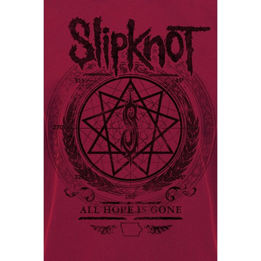 Slipknot - Blurry - T-Shirt - ciemnoczerwony