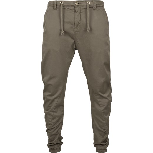 Urban Classics - Stretch Jogging Pants - Spodnie dresowe - oliwkowy