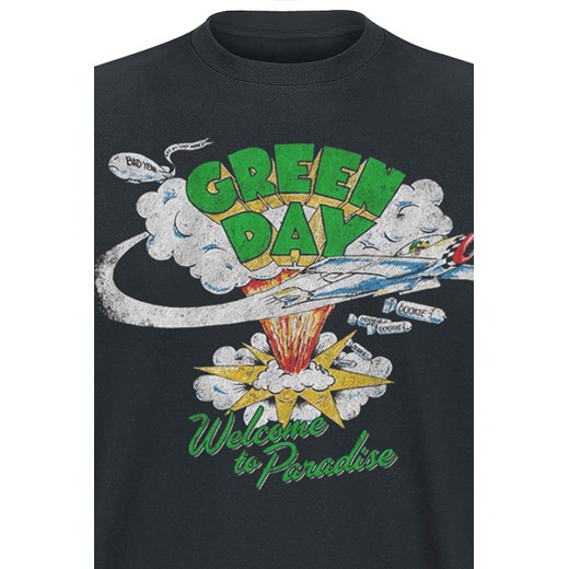 Green Day - Welcome To Paradise - T-Shirt - czarny