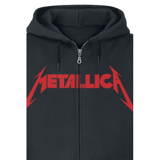Metallica Kill 'Em All Bluza z kapturem rozpinana czarny