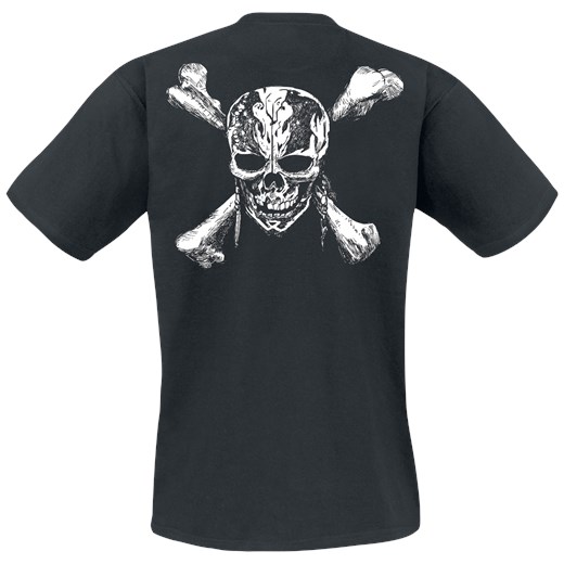 Piraci z Karaibów - No Tales - Skull - T-Shirt - Mężczyźni - czarny