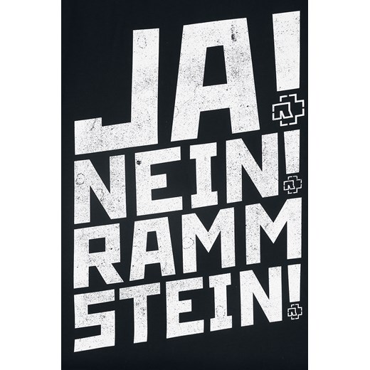 Rammstein - Ramm 4 - T-Shirt - czarny