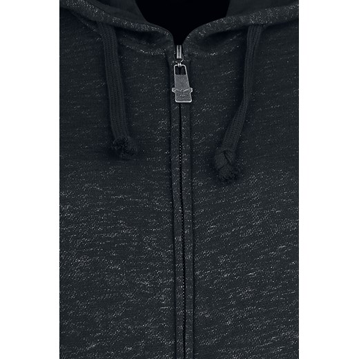 Black Premium by EMP - Freaking Out Loud - Bluza z kapturem rozpinana - czarny szary