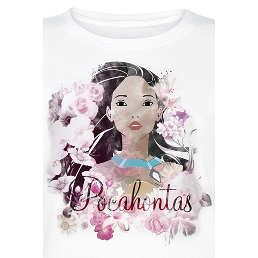 Pocahontas Flower Girl Koszulka damska biały