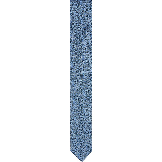 krawat platinum niebieski classic 235  Recman  