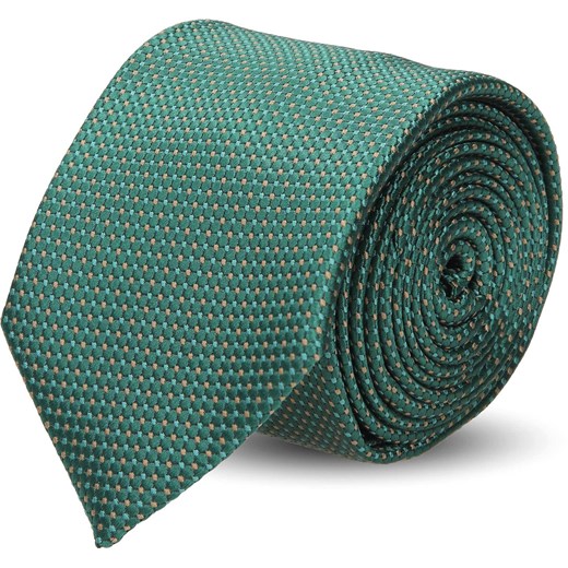 krawat platinum zielony classic 202 Recman   