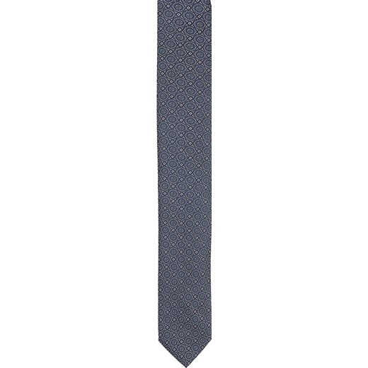 krawat platinum granatowy classic 245 Recman   