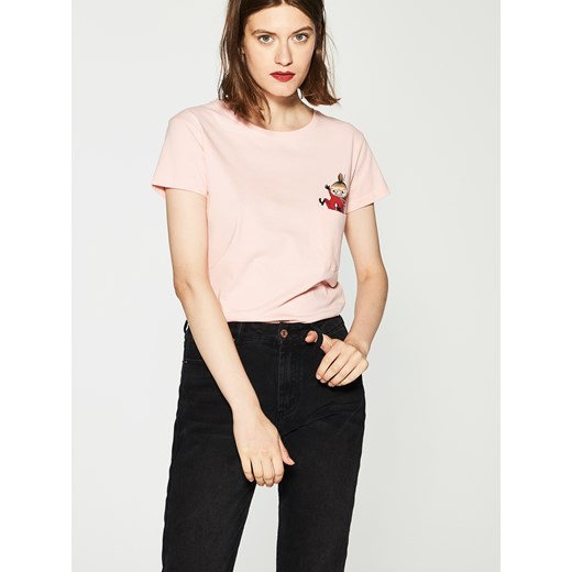 House - T-shirt mała mi - Różowy bezowy House XS 