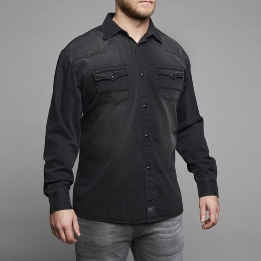 Replika Jeans 73385 Koszula Męska Duże Rozmiary Allsize REPLIKA JEANS DUŻA KOSZULA MĘSKA DUŻE ROZMIARY 5XL