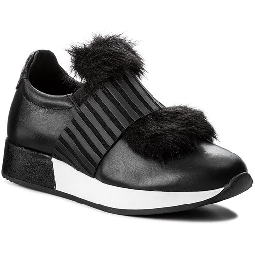 Sneakersy BRONX - 66005-L BX 1161 Black 01 czarny Bronx 37 eobuwie.pl