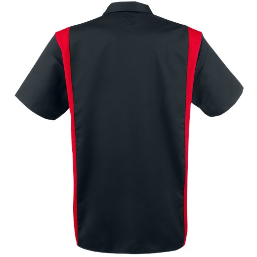 Dickies Two Tone Work Shirt Workershirt czarny/czerwony  Dickies L EMP