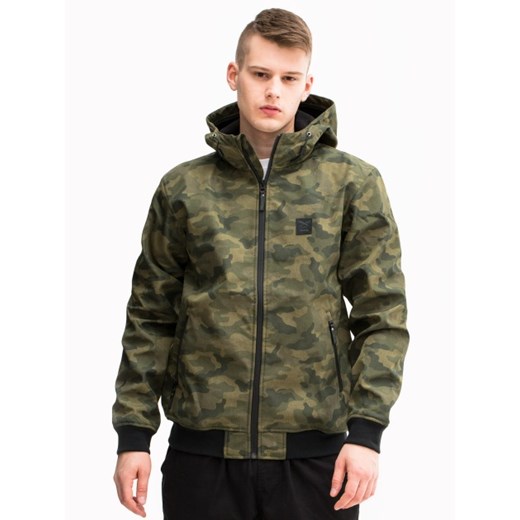 Sober Gridstop Jacket Camou Olive Iriedaily zielony S UrbanCity.pl