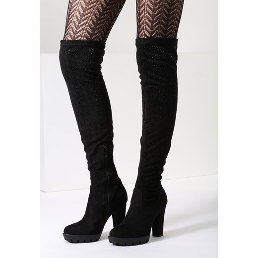 Czarne Kozaki Whatever  Renee 40 renee.pl