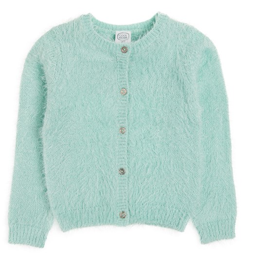 Cool Club, Sweter dziewczęcy mietowy Cool Club 98 smyk