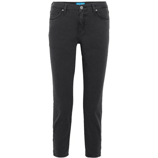 Tomboy mid-rise slim-leg jeans czarny   NET-A-PORTER