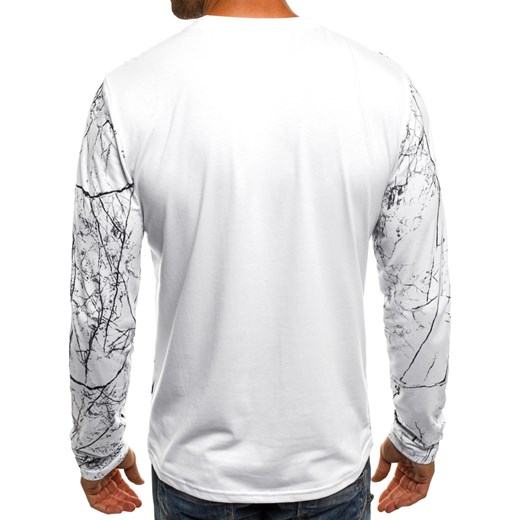 J.STYLE SX08 LONGSLEEVE MĘSKI BIAŁY - biały J.Style  M ozonee.pl wyprzedaż 