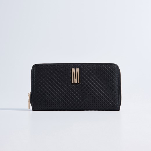 Mohito - Duży portfel z ozdobnym logo - Czarny Mohito czarny One Size 