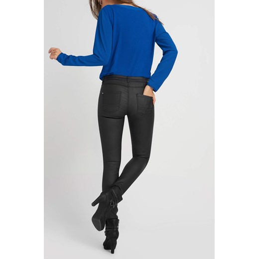 Woskowane spodnie skinny ORSAY niebieski 40 orsay.com