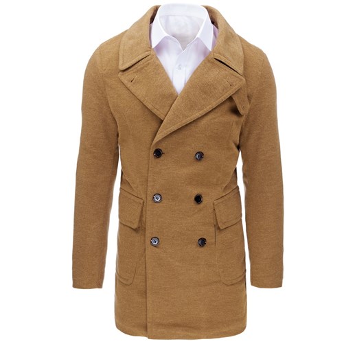 Płaszcz męski zimowy kamelowy (cx0362)  Dstreet XL okazja  