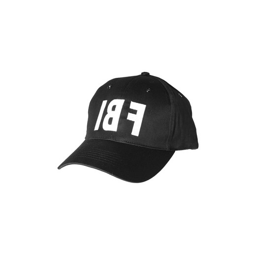 czapka Mil-Tec Baseball Cap "FBI" black (12316092)