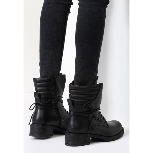 Czarne Botki Stalwart czarny Renee 39 renee.pl