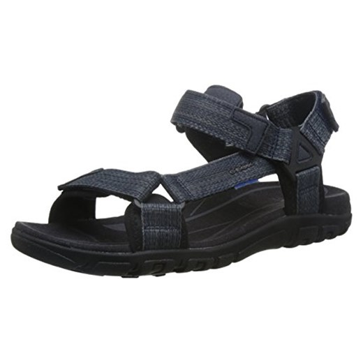 Geox mężczyzn u Sandal Strada WF A -  niebieski -  41 EU czarny Geox sprawdź dostępne rozmiary Amazon