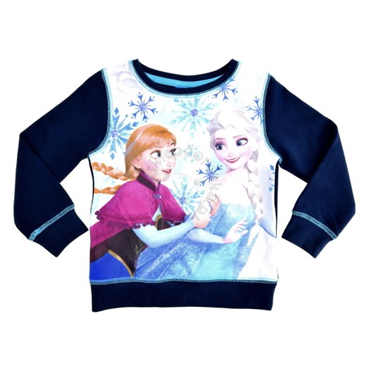 Bluza dla dzieci z postaciami z bajki Frozen- Kraina Lodu - Kolorowy || Granatowy
